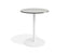 Roku Solara Compact Laminate Cafe Table - Outdoor - White