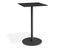 Roku Solara Compact Laminate High Bar Table - Outdoor - Charcoal - 65x65 Top