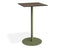 Roku Solara Compact Laminate High Bar Table - Outdoor - Eucalyptus Green