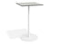 Roku Solara Compact Laminate High Bar Table - Outdoor - White
