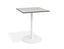 Roku Solara Compact Laminate Cafe Table - Outdoor - White