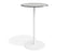 Roku Solara Compact Laminate High Bar Table - Outdoor - White - 65x65 Top
