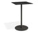 Roku Solara Compact Laminate High Bar Table - Outdoor - Charcoal - 70x70 Top