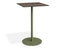 Roku Solara Compact Laminate High Bar Table - Outdoor - Eucalyptus Green