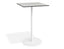 Roku Solara Compact Laminate High Bar Table - Outdoor - White