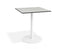 Roku Solara Compact Laminate Cafe Table - Outdoor - White