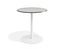 Roku Solara Compact Laminate Cafe Table - Outdoor - White