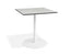 Roku Solara Compact Laminate Cafe Table - Outdoor - White