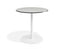 Roku Solara Compact Laminate Cafe Table - Outdoor - White