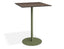 Roku Solara Compact Laminate High Bar Table - Outdoor - Eucalyptus Green