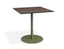 Roku Solara Compact Laminate Cafe Table - Outdoor - Eucalyptus Green