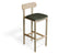 Zara Stool - Natural - Upholstered