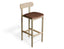 Zara Stool - Natural - Upholstered