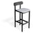 Zara Stool - Black - Custom Upholstered