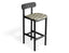 Zara Stool - Black - Custom Upholstered