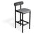 Zara Stool - Black - Custom Upholstered