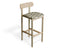 Zara Stool - Natural - Custom Upholstered