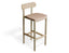 Zara Stool - Natural - Custom Upholstered