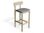 Zara Stool - Natural - Custom Upholstered