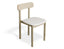 Zara Chair - Natural - Custom Upholstered