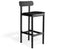 Zara Stool - Black  - 66cm Seat Height (Kitchen Bench height)	