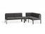 Seville Config G Corner Sofa - Charcoal - Outdoor