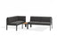 Seville Config H Corner Sofa - Charcoal - Outdoor