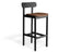Zara Stool - Black - Custom Upholstered