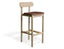 Zara Stool - Natural - Upholstered