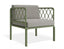 Seville Lounge Chair - Eucalyptus Green - Outdoor