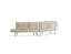 Aluna Sofa Right End Open - Latte - Outdoor