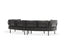Aluna Sofa Return Ends - Charcoal - Outdoor