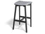 Andi Backless Bar Stool - Black - Custom Upholstered