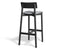 Andi Bar Stool - Black - Custom Upholstered