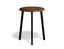 Atlas Low Stool - Black - Vintage PU Seat