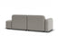 Atticus Modular Sofa - Config F or G Curved Open End - Oyster Grey
