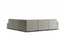 Atticus Modular Sofa - Config J or K Curved Open End - Oyster Grey