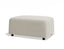 Atticus Ottoman - Ivory Cream