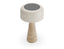 Aura Large Solar Lamp - Outdoor - Latte - Travertine