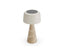 Aura Small Solar Lamp - Outdoor - Latte - Travertine