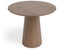 Circa Cafe Table - Round - Autumn Walnut - 85cm