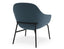 Core Lounge Chair - 4 Post Base - Blue