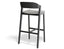 Grayson Bar Stool - Black - Custom Upholstered
