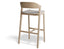 Grayson Bar Stool - Natural - Custom Upholstered