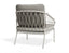 Kara Lounge Chair - Outdoor - Single - White