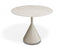 Kora Cafe Table 90cm Dia - Outdoor - Latte - Dune Ceramic Top