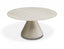 Kora Coffee Table 90cm Dia - Outdoor - Latte - Dune Ceramic Top