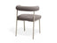 Marlowe Dining Chair - Grey Legs - Oyster Grey Fabric