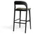 Mia Stool - Black - Custom Upholstered