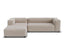 3 Seater with Left Ottoman